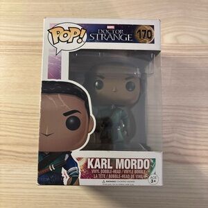 Funko Pop! Doctor Strange Karl Mordo Figure - Black and Brown